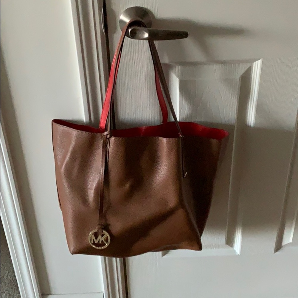 MK Reversible Leather Tote